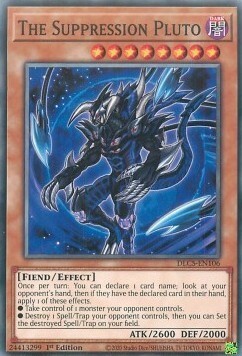 Il Sopprimente Plutone Card Front