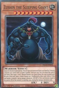 Zushin il Gigante Dormiente Card Front