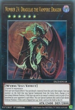 Number 24: Dragulas the Vampiric Dragon Card Front