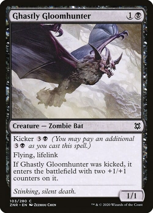 Ghastly Gloomhunter Card Front