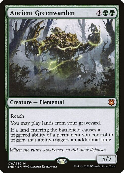 Ancient Greenwarden Card Front