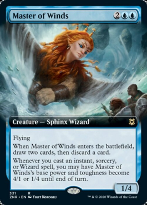 Master of Winds Card Front