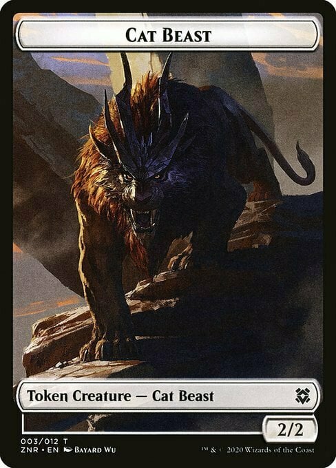 Cat Beast Card Front