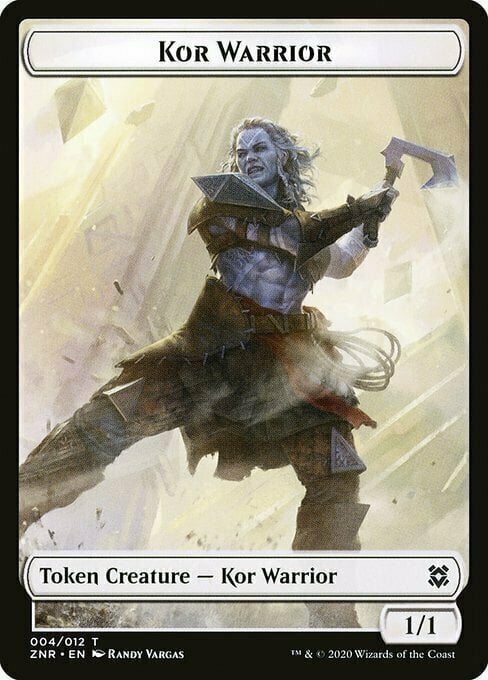 Kor Warrior Card Front