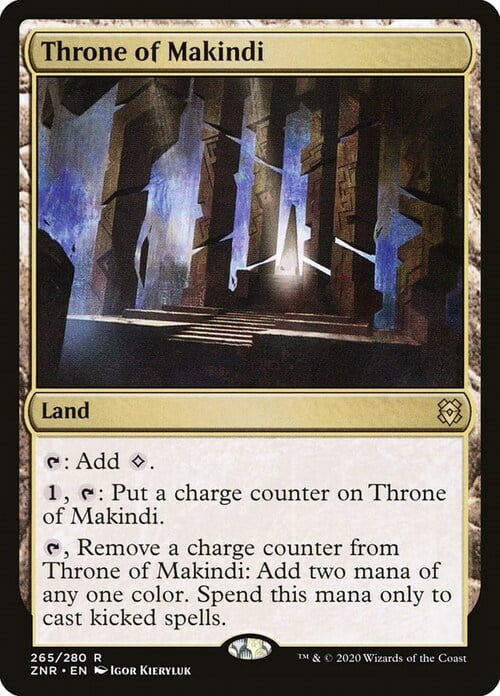 Throne of Makindi Card Front