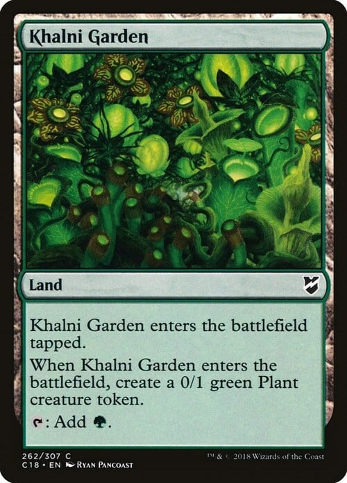 Khalni Garden Card Front