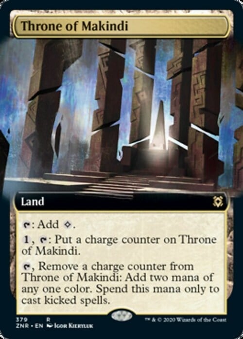 Throne of Makindi Card Front
