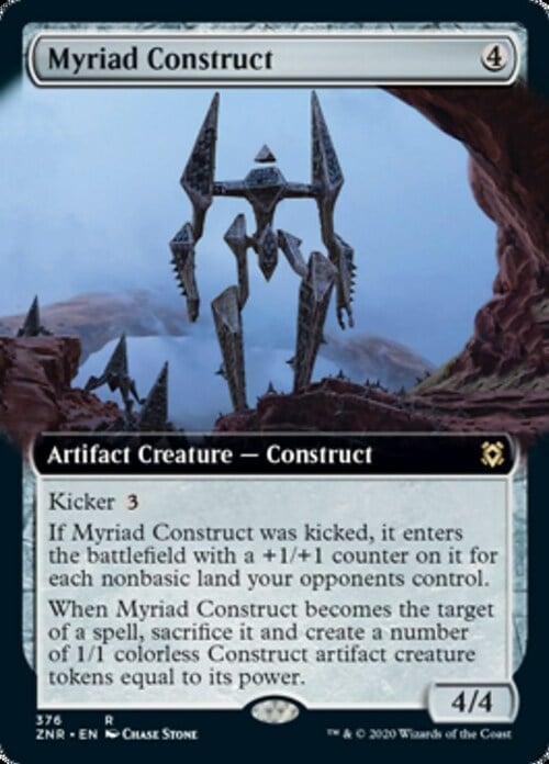 Myriad Construct Card Front
