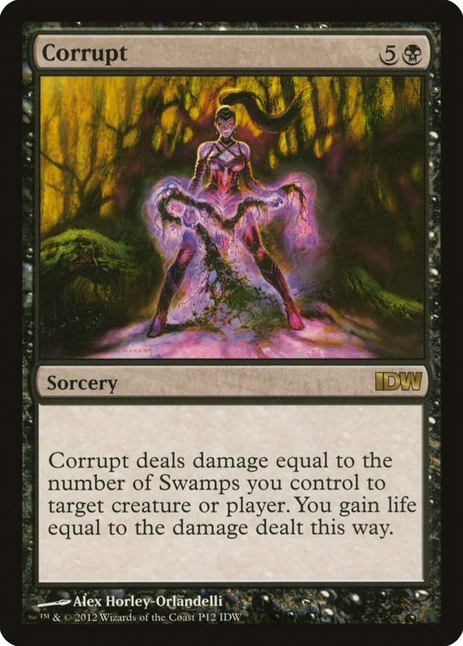 idw mtg cards Voidmage Husher - Promo - Magic Singles Magic Promos IDW Promos sacrifice Standstill Acquire
