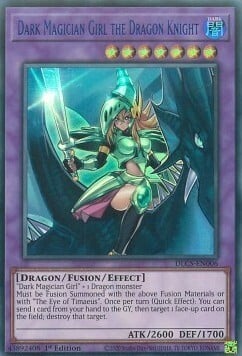 Dark Magician Girl the Dragon Knight Card Front