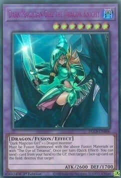 Dark Magician Girl the Dragon Knight Card Front