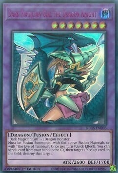 Dark Magician Girl the Dragon Knight Card Front