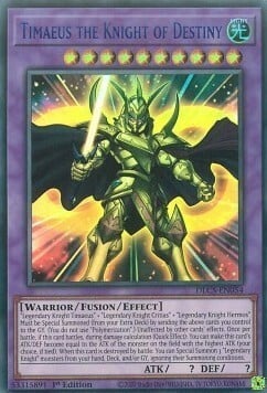 Timaeus the Knight of Destiny Card Front