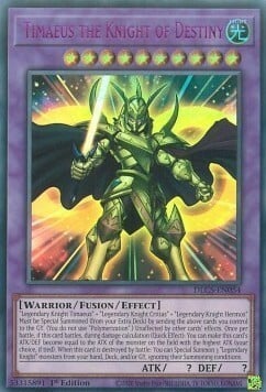 Timaeus the Knight of Destiny Card Front