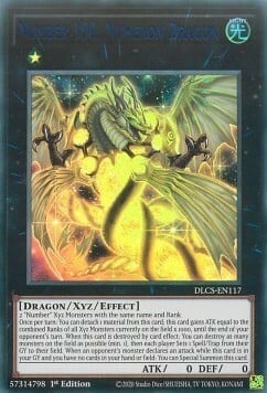 Number 100: Numeron Dragon Card Front