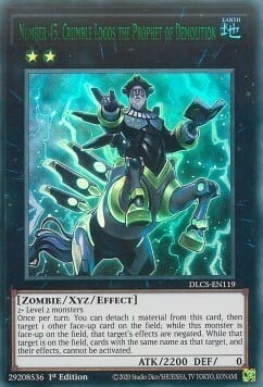 Numero 45: Logos Sbriciolante il Profeta della Demolizione Card Front