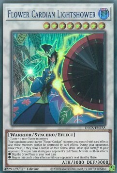 Flower Cardian Lightshower Card Front