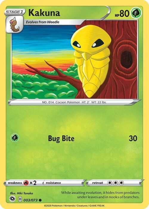 Kakuna [Bug Bite] Card Front