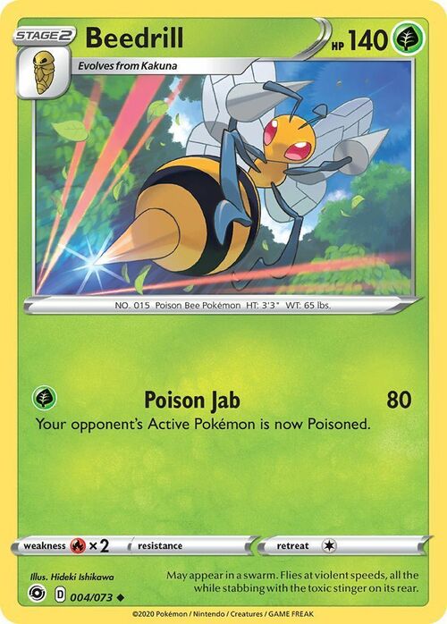 Beedrill [Poison Jab] Card Front