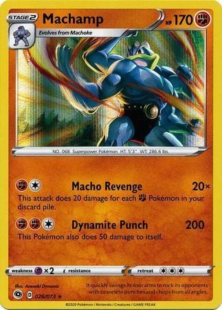 Machamp Card Front