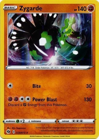 Zygarde [Bite | Power Blast] Card Front