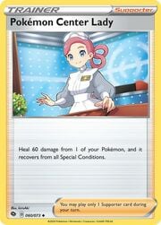 Chica del Centro Pokémon