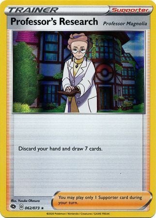 Professor's Research - Professor Magnolia Card Front