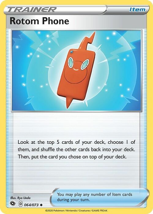 Smart Rotom Card Front