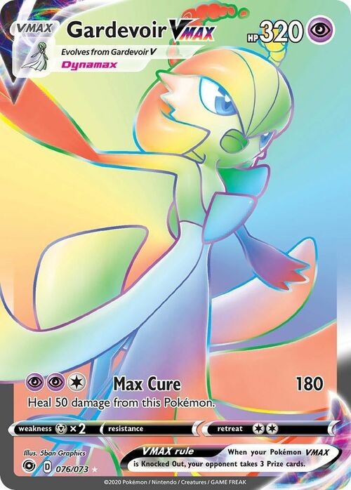 Gardevoir VMAX [Max Cure] Frente