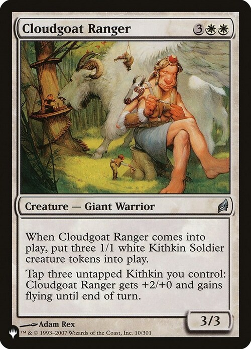 Cloudgoat Ranger Card Front