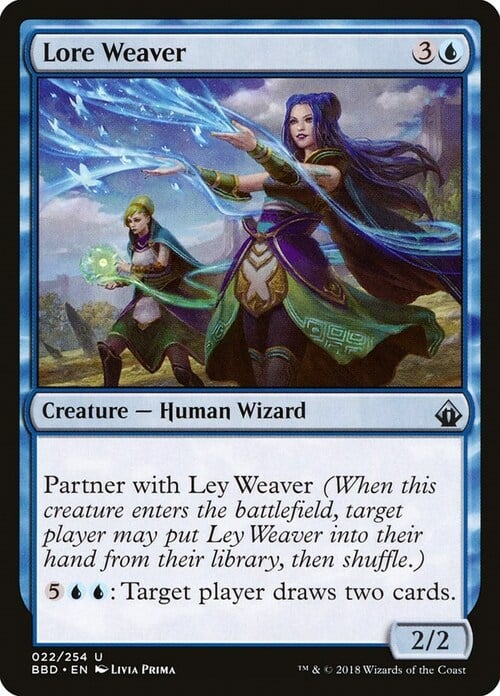 Lore Weaver Card Front