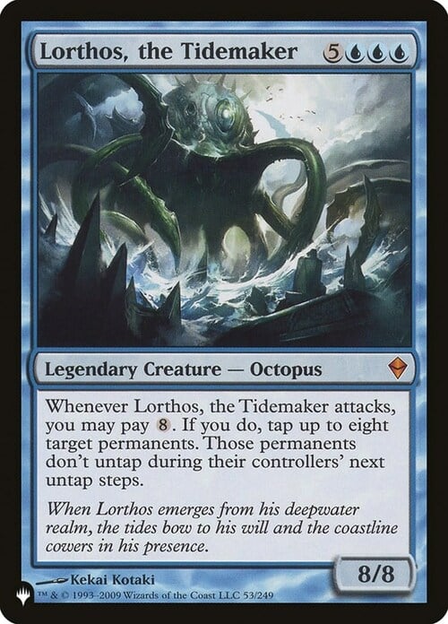 Lorthos, the Tidemaker Card Front