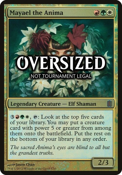 Mayael the Anima Card Front