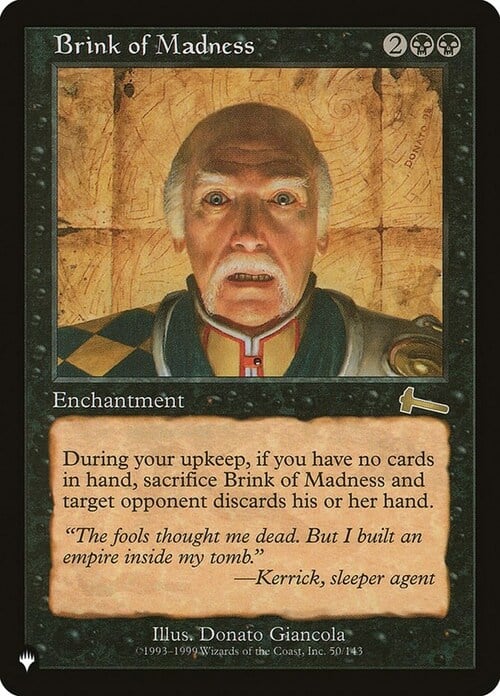 Brink of Madness Card Front