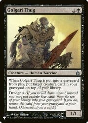 Golgari Thug 098