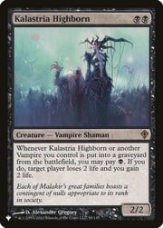 Kalastria Highborn 101