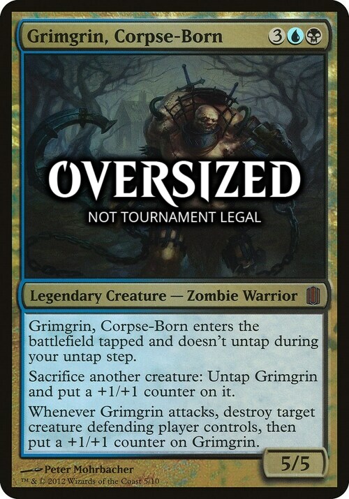 Grimgrin, Corpse-Born Card Front