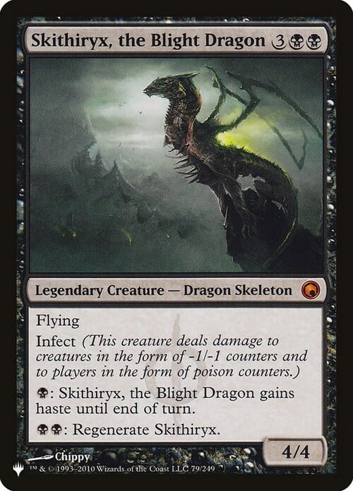 Skithiryx, il Drago Maligno Card Front
