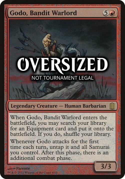 Godo, Bandit Warlord Card Front