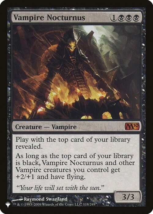 Vampire Nocturnus Card Front