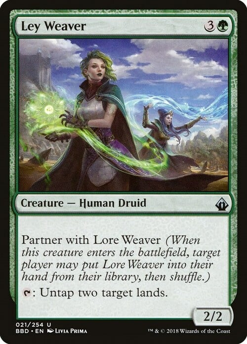 Ley Weaver Card Front