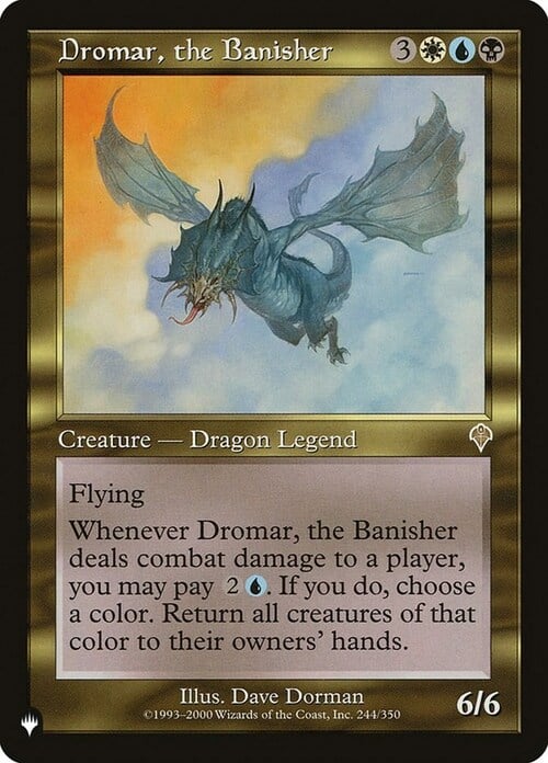 Dromar, the Banisher Card Front
