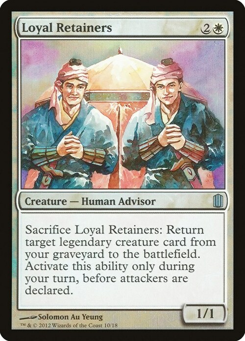 Loyal Retainers Card Front