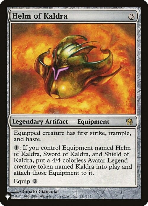 Helm of Kaldra Card Front