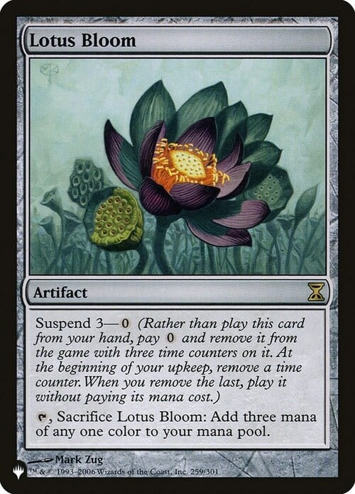 Fiore di Loto Card Front