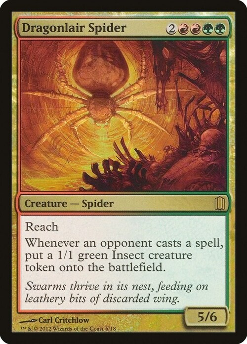 Dragonlair Spider Card Front