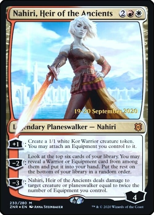 Nahiri, Erede degli Antichi Card Front