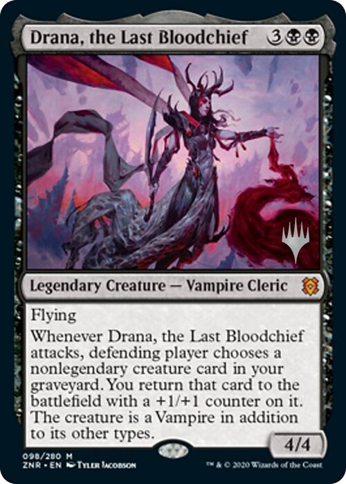 Drana, the Last Bloodchief Card Front