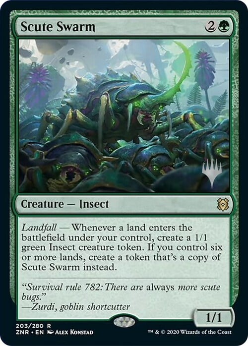Scute Swarm Card Front