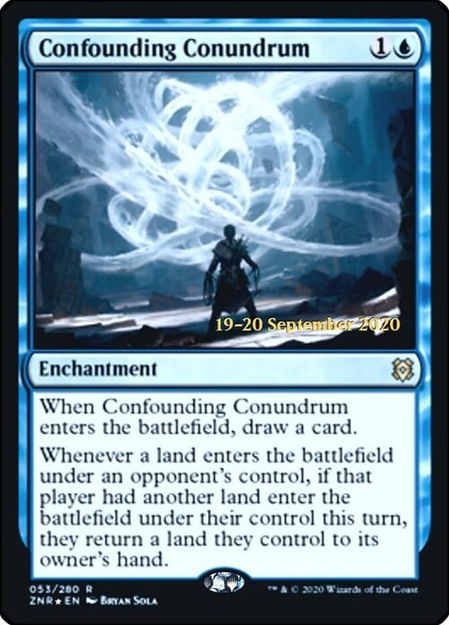 Confounding Conundrum Card Front